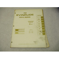 4486 OMC 1968 Evinrude Outboard Service Repair Manual 85 HP Speedifour Starflite