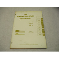 4487 OMC 1968 Evinrude Outboard Service Repair Manual 100 HP Starflite 100882