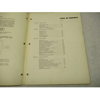 4598 OMC 1969 Evinrude Outboard Service Repair Manual 85 HP Starflite 85993