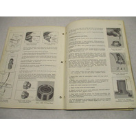 4599 OMC 1969 Evinrude Outboard Service Repair Manual 115 HP Starflite 115983