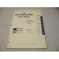 4595 OMC 1969 Evinrude Outboard Service Repair Manual 33 HP Ski-Twin / Electric