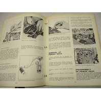 4596 OMC 1969 Evinrude Outboard Service Repair Manual 40 HP Big Twin Electric Lark