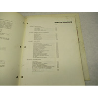 4598 OMC 1969 Evinrude Outboard Service Repair Manual 85 HP Starflite 85993 Model