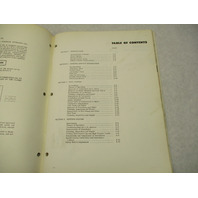 4599 OMC 1969 Evinrude Outboard Service Repair Manual 115 HP Starflite 115983 Model