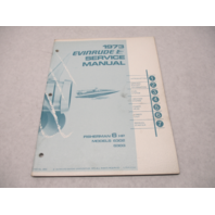 4903 OMC 1973 Evinrude Outboard Service Manual 6 HP Fisherman 6302 6303