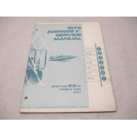 4904 OMC 1973 Evinrude Outboard Service Repair Manual 9-1/2 HP Sportwin 9322 9323