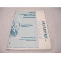 4906 OMC 1973 Evinrude Outboard Service Repair Manual 25 HP Sportster
