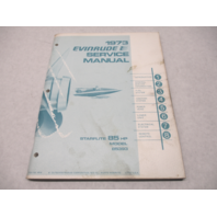 4910 OMC 1973 Evinrude Outboard Service Repair Manual 85 HP Starflite 85393