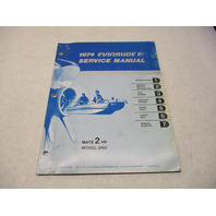 5011 OMC 1974 Evinrude Outboard Service Repair Manual 2 HP Mate Model 2402