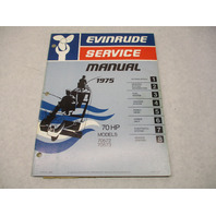 5095 OMC 1975 Evinrude Outboard Service Repair Manual 70 HP 70572 70573