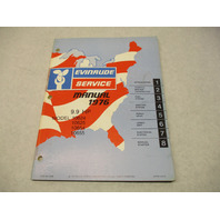 5188 OMC 1976 Evinrude Outboard Service Manual 9.9 HP 10624 10625 10654 10655