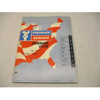 5194 OMC 1976 Evinrude Outboard Service Manual 70 HP Model 70673