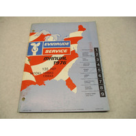 5198 OMC 1976 Evinrude Outboard Service Repair Manual 135 HP 135683 135643