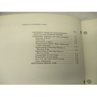5301 1977 Evinrude Electric Troller Outboard Service Manual EB52 EB54 EB82 EB84