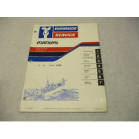 5302 OMC 1977 Evinrude Outboard Service Repair Manual 2 HP Model 2702