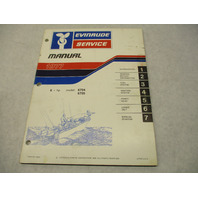 5304 OMC 1977 Evinrude Outboard Service Repair Manual 6 HP 6704 6705