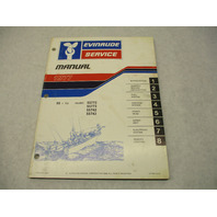 5307 OMC 1977 Evinrude Outboard Service Manual 55 HP 55772 55773 55742 55743