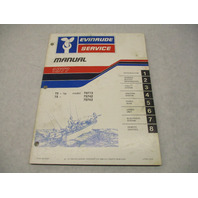 5308 OMC 1977 Evinrude Outboard Service Manual 70-75 HP 70773 75742 75743