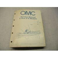 392790 OMC Johnson Evinrude Outboard Service Repair Manual 2 thru V-6 1982 GBP006226