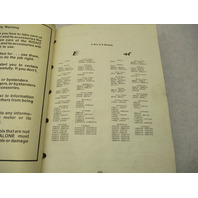 392790 OMC Johnson Evinrude Outboard Service Repair Manual 2 thru V-6 1982