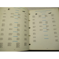 394607 OMC Evinrude Johnson Outboard Service Manual Binder for 1984 2 thru V-6