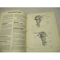 4480 OMC 1968 Evinrude Outboard Service Manual 9-1/2 HP Sportwin 9822 9823