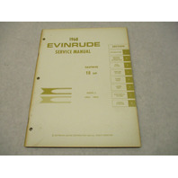 4481 OMC 1968 Evinrude Outboard Service Repair Manual 18 HP Fastwin 18803