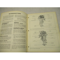4483 OMC 1968 Evinrude Outboard Service Manual 40 HP Big Twin Electric Lark