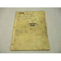 4484 OMC 1968 Evinrude Outboard Service Manual 55 HP Triumph 55872 55873