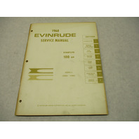 4487 OMC 1968 Evinrude Outboard Service Manual 100 HP Starflite 100882 100883