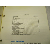 507605 OMC Cobra Stern Drive Service Repair Manual 2.3-7.5L 4/6/8 CYL 1987