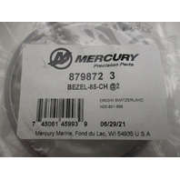New Mercury Marine Boat Gauge Bezal 879872 3 Chrome