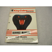 507954 OMC Cobra Stern Drive Service Manual 5.7L LE 350 454 King Cobra RGD Models