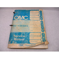 981025 1975 OMC Stern Drives Engine Service Repair Manual 120-245 HP