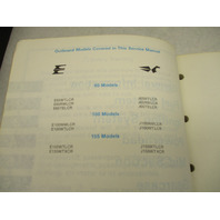 507450 OMC Johnson Evinrude Commercial Outboard Service Manual 65/100/155 1984