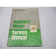 OS-4 Abos 4th Edition Volume I 1967 Outboard Motor Service Manual 30 HP & Below