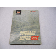 1963 Abos 2nd Edition Vintage Outboard Motor Service Manual Evinrude Mercury Gale