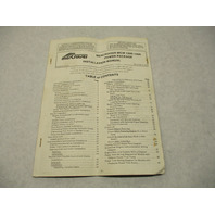 90-42226 384 Mercruiser MCM 120R-140R Power Package Installation Manual