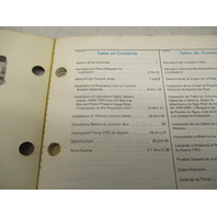 983797 OMC Sea Drive Propulsion Unit Installation Instructions 1.6 2.5 2.6 Litre