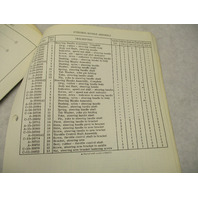 1965 Mercury Marine Merc 110 Outboard Engine Parts List Manual S/N 1470349 & Up