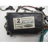 332-4911A2  Mercury Outboard Engines Ignition Switch Box Assembly X3 (PARTS ONLY)
