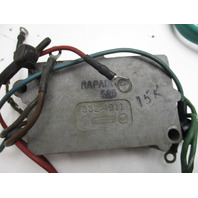 332-4911A2  Mercury Outboard Engines Ignition Switch Box Assembly X3 (PARTS ONLY)