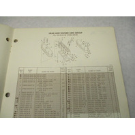 980921 1975 OMC Stern Drive Parts Catalog 120-245 HP Final Edition