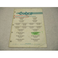 985761 1988 OMC Cobra Stern Drive Optional Equipment Parts Catalog Final Edition GBP006286