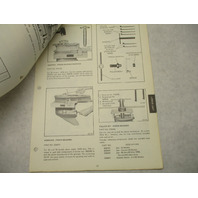 OMC Evinrude Johnson Outboard Tools Parts Catalog for 1978 Models
