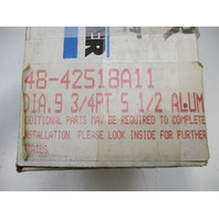 42518A11 9.75 x 5.5 Pitch Alum Prop fits some Mercury Mariner 6-15 HP Outboards