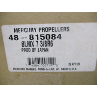 48-815084 Mercury Black Max 7 3/8 x 6 Pitch 3-Blade Alum Propeller 2-3.3HP
