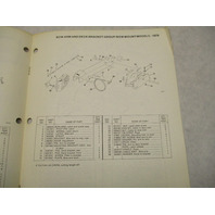 281368 OMC 1979 Evinrude Electric Outboard Parts Catalog EB52 EB84 Prelim Ed