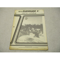 281369 OMC 1979 Evinrude 2 HP Outboard Parts Catalog Prelim Ed Model 2902