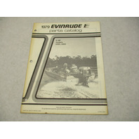 281371 OMC 1979 Evinrude 6 HP Outboard Parts Catalog Prelim Ed Model 6904 6905